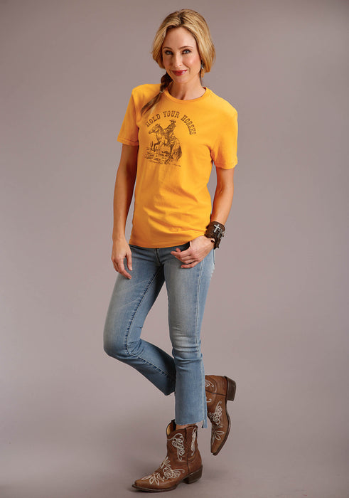 STETSON LADIES SHORT SLEEVE T-SHIRT