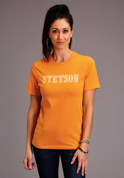 STETSON LADIES SHORT SLEEVE T-SHIRT
