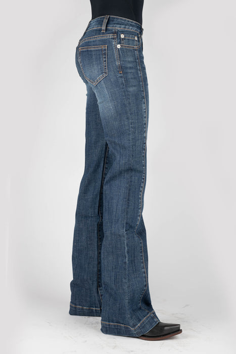 Rock & Roll Denim Calera High-Rise Trouser Jeans
