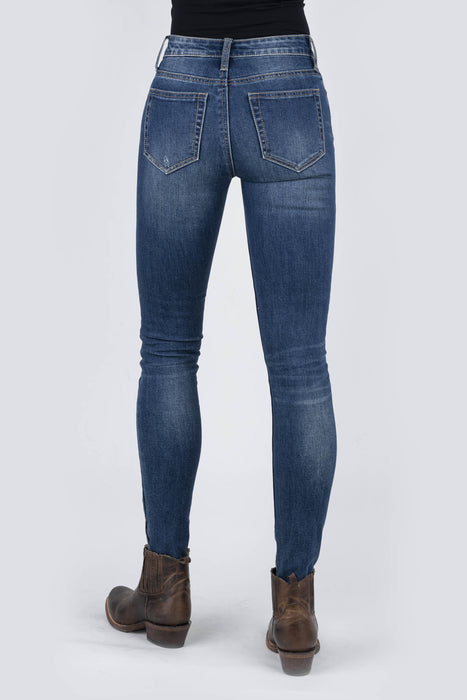 HIGH WAIST SLIM FIT JEAN       OWS