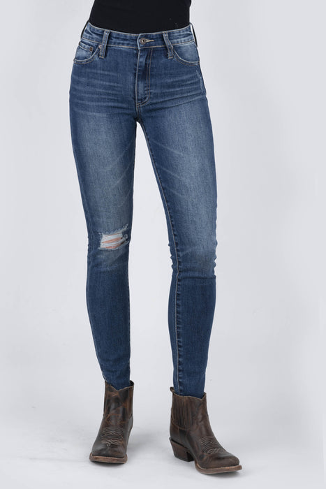 HIGH WAIST SLIM FIT JEAN       OWS