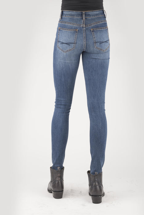 Women's Stetson High Waist Skinny Western Jeans