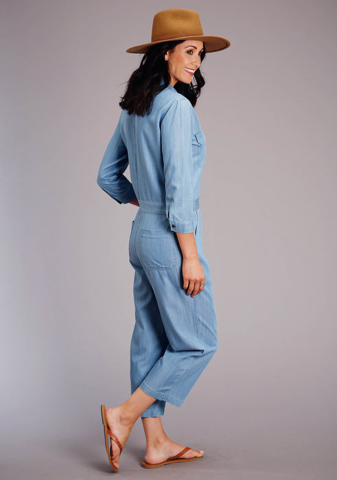 Women's Stetson Tencel Denim Jumpsuit