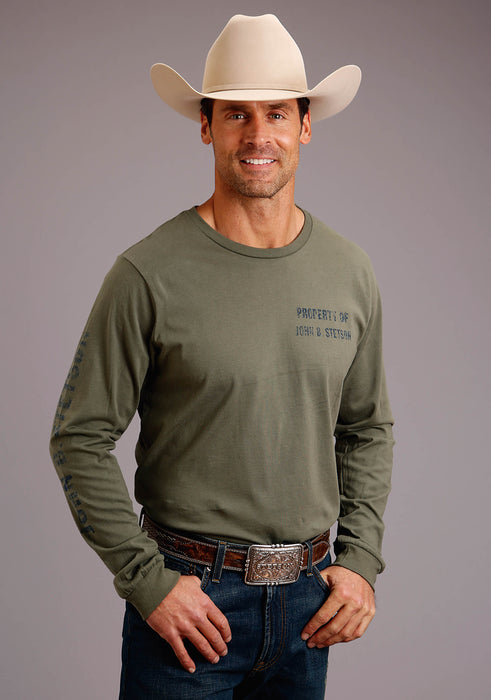 Stetson Long Sleeve Jersey T-Shirt