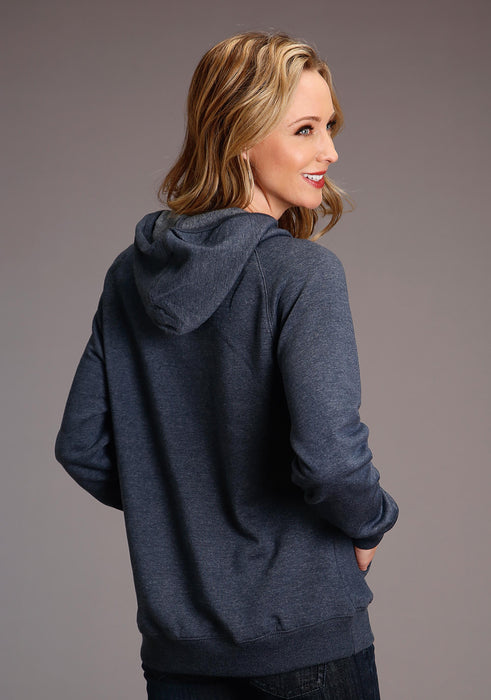 Women's Stetson Navy Heather Hoodie