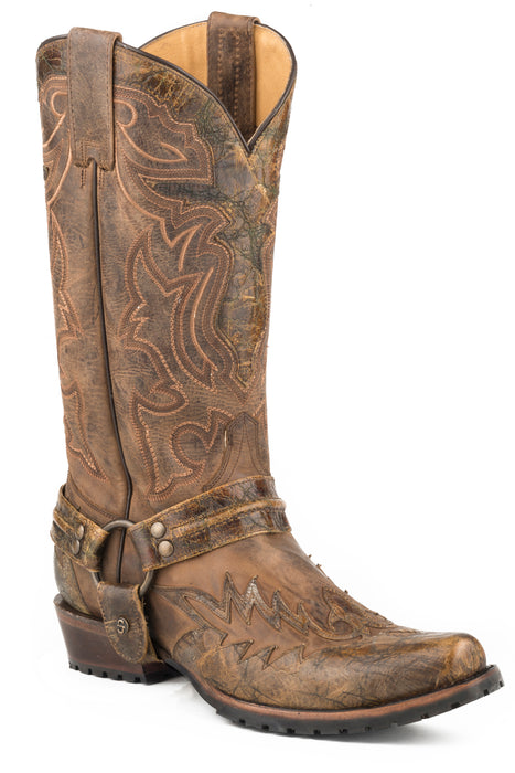 Men's Stetson Outlaw Biker Boot w/ Lug Sole