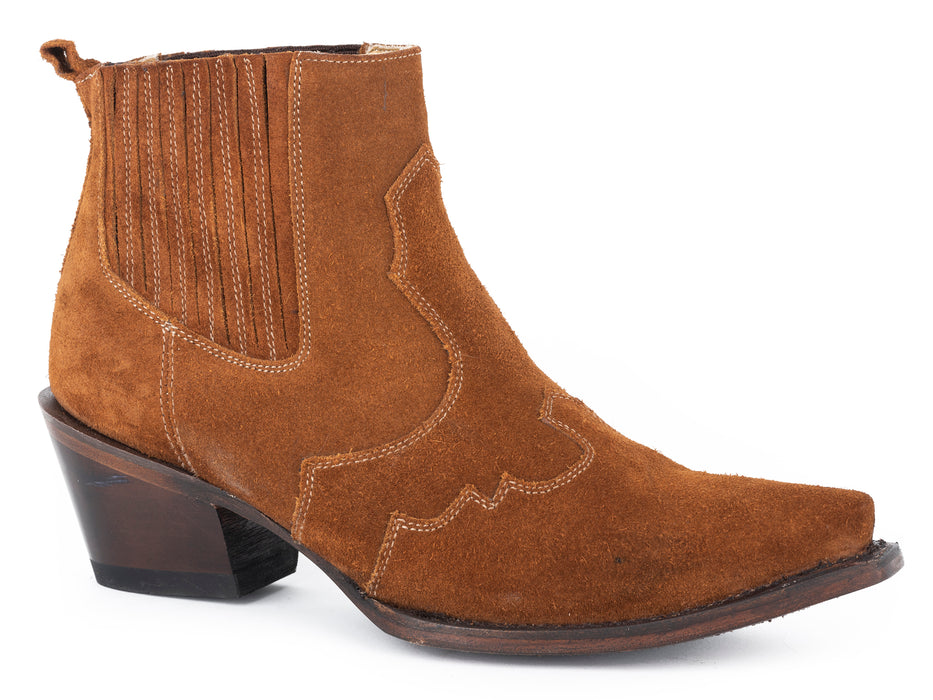 Women's Brown Suede Stetson "Talula" Boot