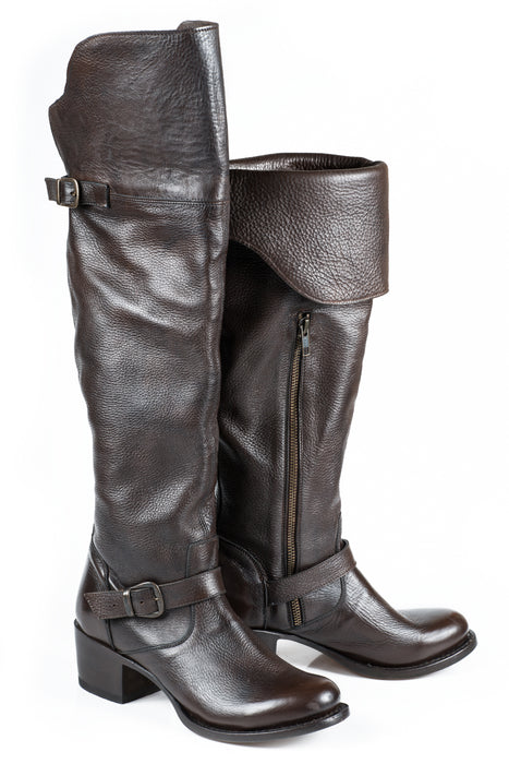 Women's Stetson Brown Knee High Boot