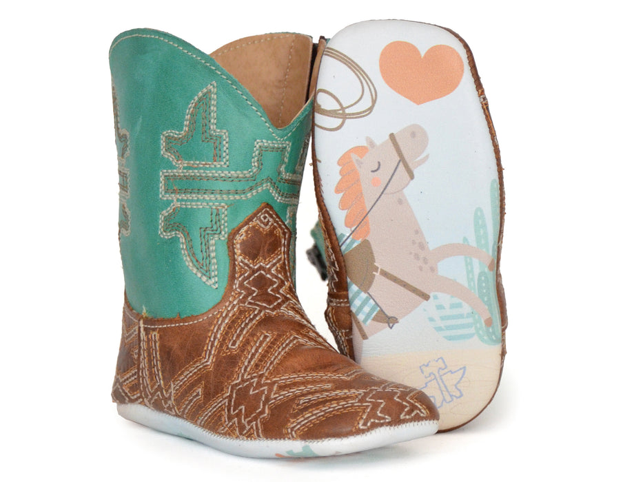 Tin Haul Infants "I am In Stitches"  Boot