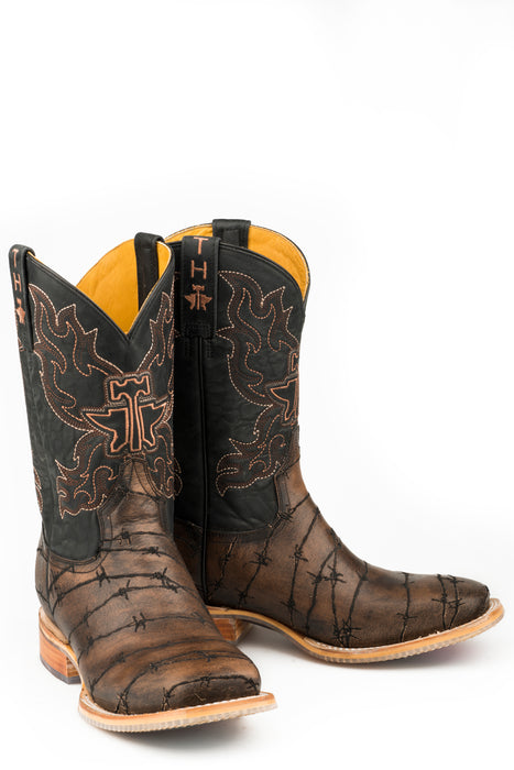 Men's Tin Haul "Keep Out" Western Square Toe Boot