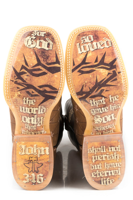 Men's Tin Haul "The Gospel" Western Square Toe Boot