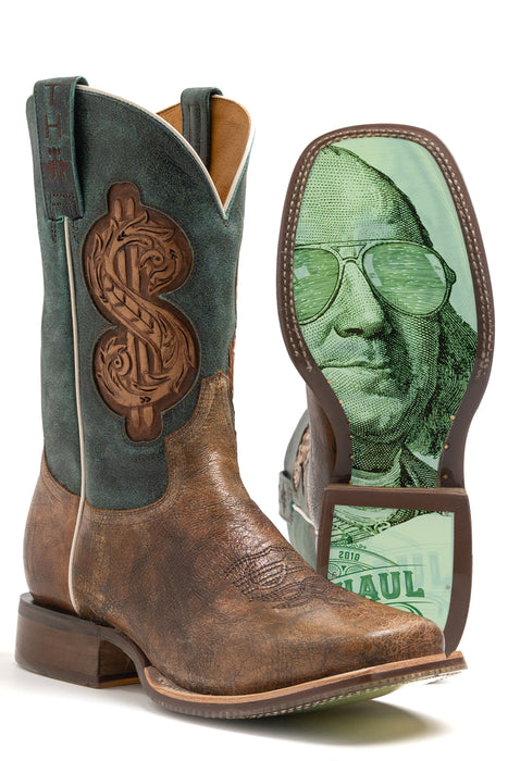 Men's Tin Haul "Top Dollar" Western Square Toe Boot